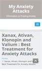 Mobile Screenshot of myanxietyattacks.com