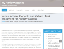 Tablet Screenshot of myanxietyattacks.com